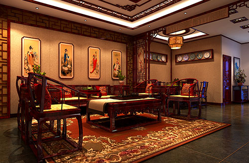 薊縣古典中式家裝設(shè)計(jì)從詩(shī)詞畫(huà)境中走出來(lái)的文人空間