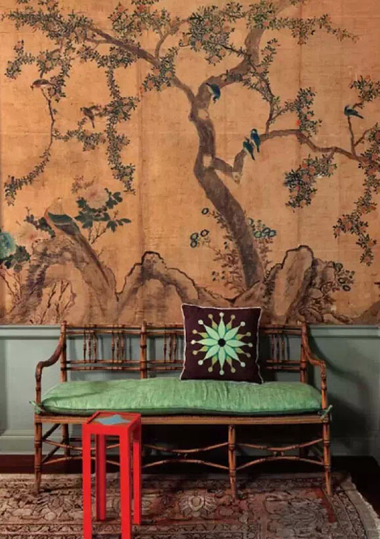 竹子做的老板椅