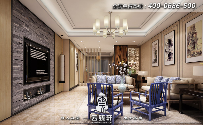 東方禪意風(fēng)格裝修效果圖